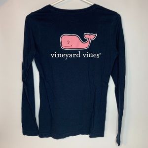 Vineyard Vines Navy long sleeve S
